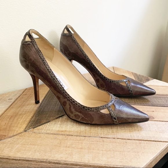 Jimmy Choo Animal Print Heels